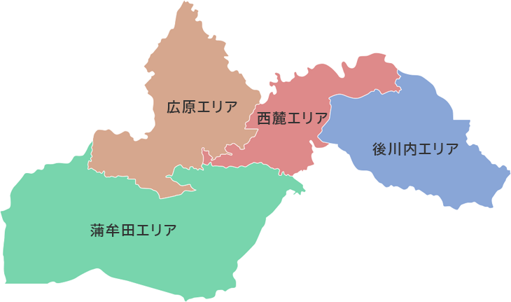 高原町エリアマップ