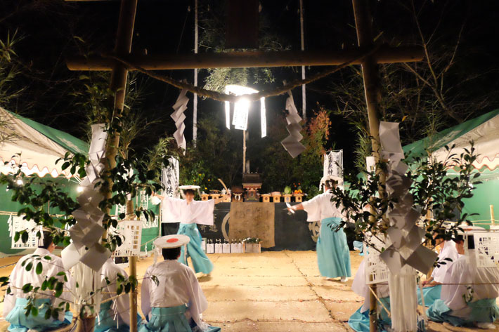 宮崎の伝統芸能である神楽