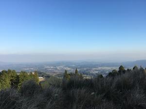 （2）ふるさと林道から眺める高原町の風景