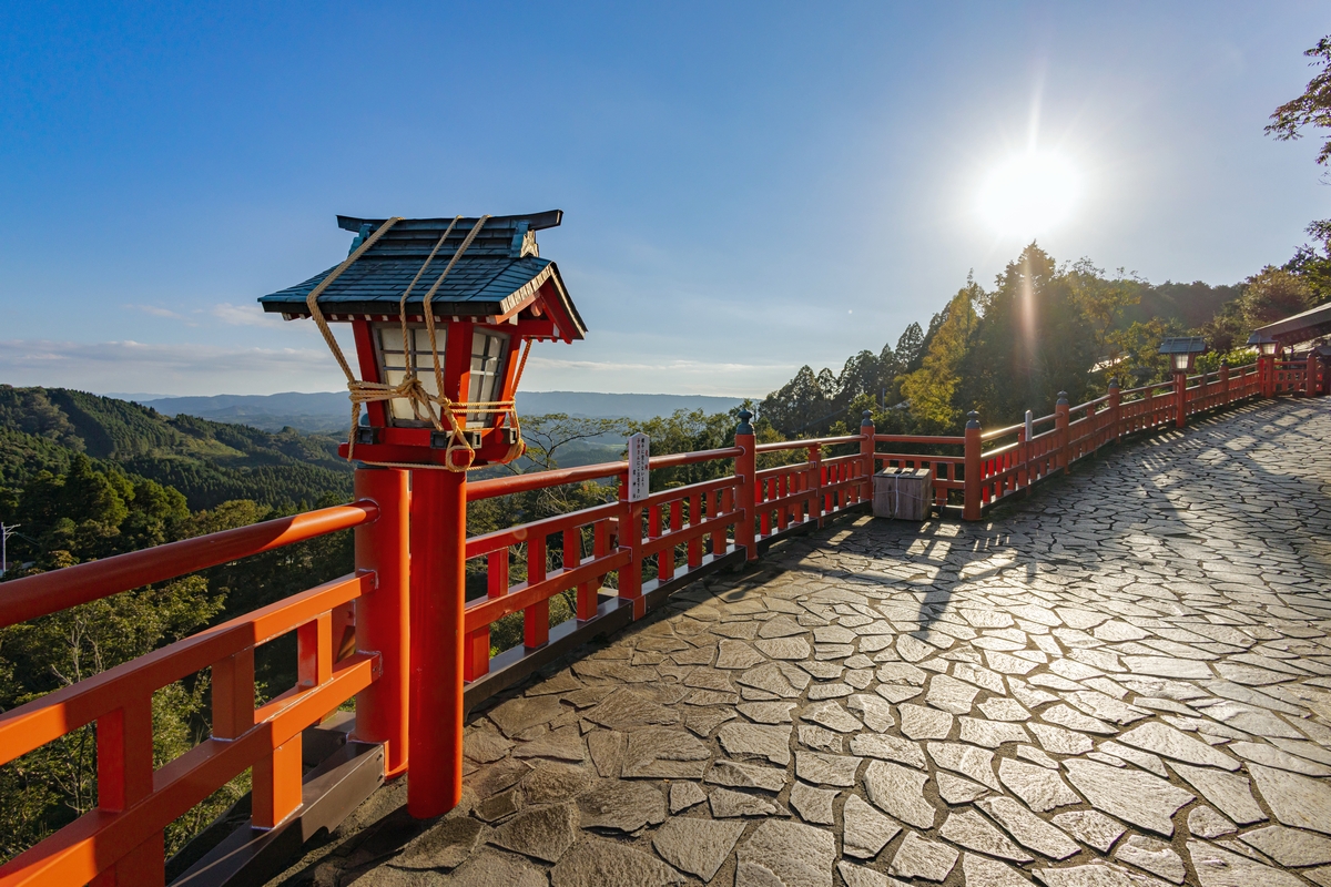 霞神社からの展望