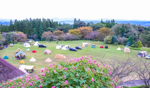 奥霧島 皇子原公園キャンプ場テントサイト