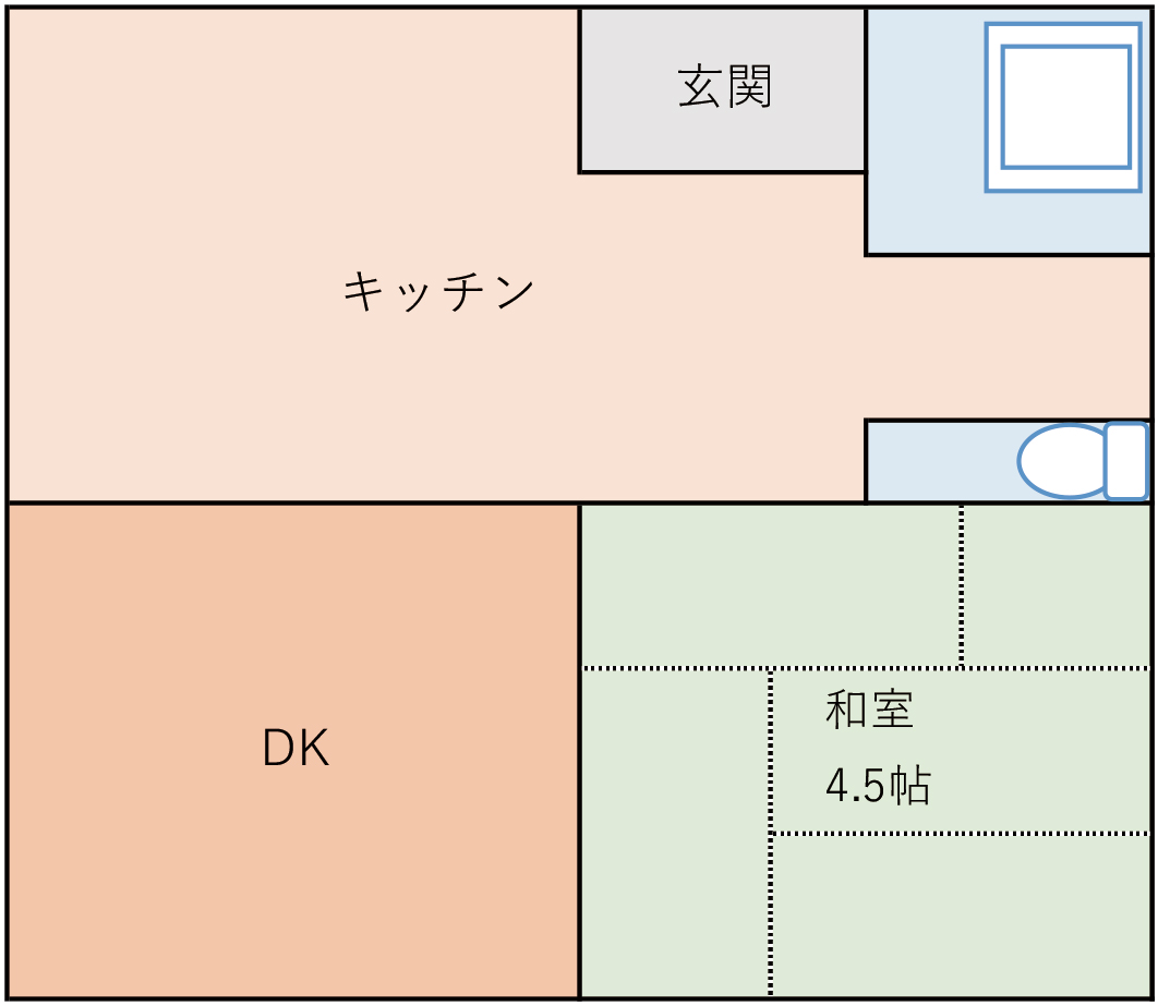 A06-10 間取り図